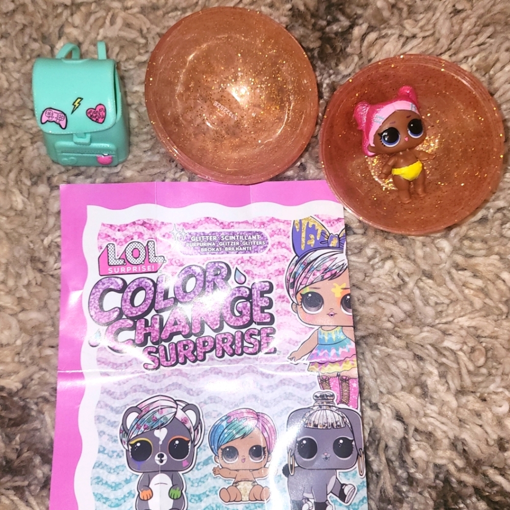 OMG color change doll